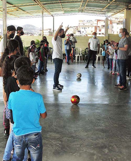 Juego con el balón